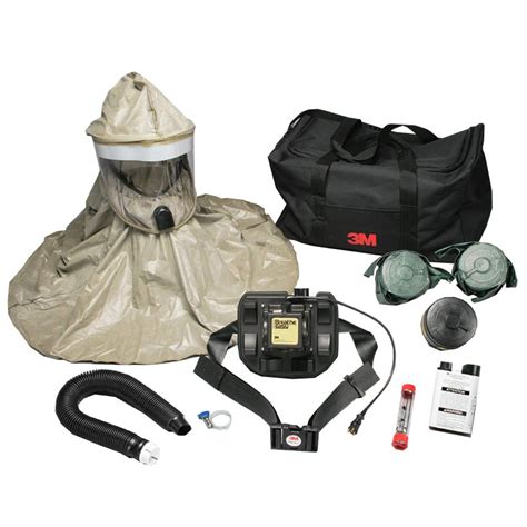 3m Rbe L10 First Responder Hood Cbrn Lithium Battery Papr System