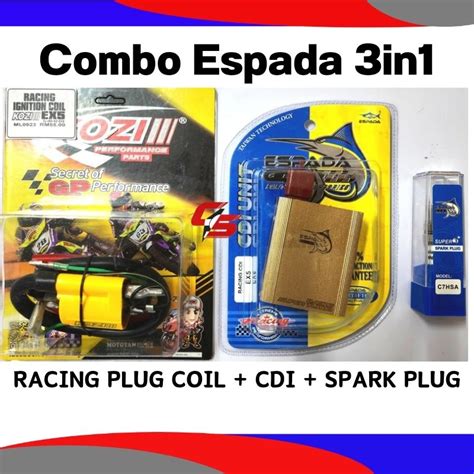 Ex Espada Racing Cdi Adjustable Spark Plug Super Apido Plug Coil