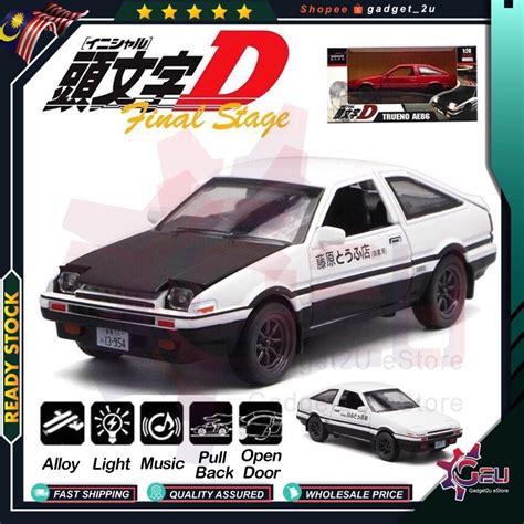 Toy Car Initial D Toyota Ae86nissan Gtr R35porsche 911 Alloy 132 Die