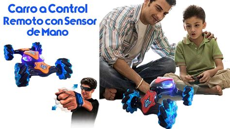 Carro De Control Remoto Con Sensor De Mano Unboxing Tutorial