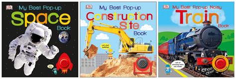 My Best Noisy Pop Up Books Series 3 Books Set My Best Pop Up Space