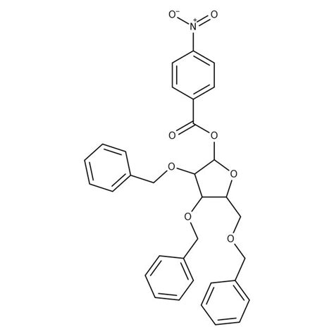 2 3 5 Tri O Benzyl 1 O 4 Nitrobenzoyl D Arabinofuranose 98 Thermo