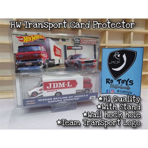 HOT WHEELS BLISTER CARD PROTECTOR COVER FOR HW TEAM TRANSPORT CARD Shopee Philippines