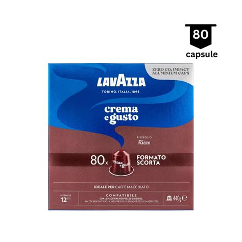 Lavazza Crema E Gusto Ricco Capsule Nespresso Aluminiu Buc