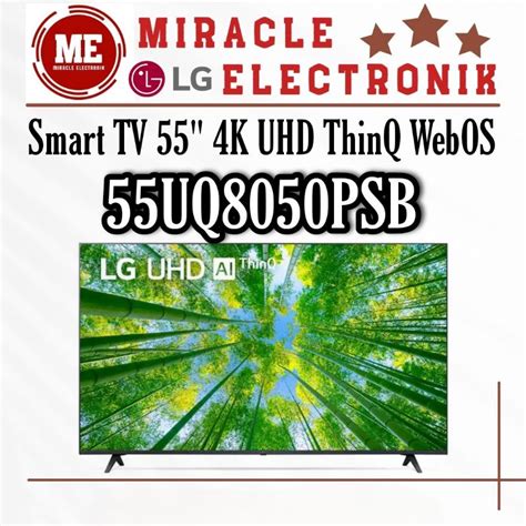 Jual Lg Uq Psb Smart Tv Inch K Uhd Ai Thinq Web Os Bluetooth