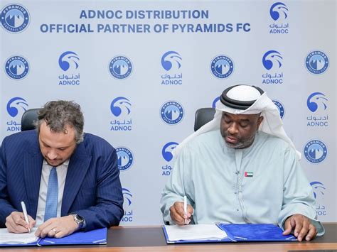 ADNOC Distribution se torna parceira oficial do Pyramids FC Agência