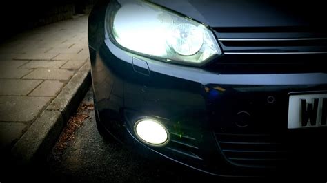 How To Change Fog Light Bulb To LED VW Golf MK6 YouTube