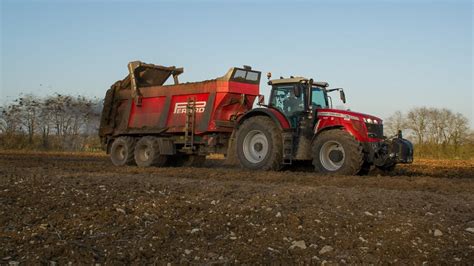 Fumier 2021 Massey Ferguson 8727 S Épandeur Pérard ETA Jérôme