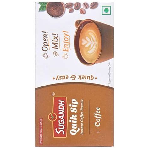 Buy Sugandh Quik Sip Instant Cofee Premix Open Mix Enjoy Online At