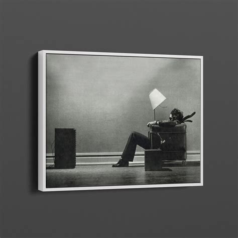 Maxell Ad By Steve Steigman Canvas Wall Art Blown Away Guy Poster