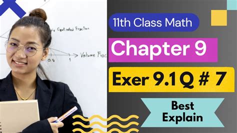 1st Year Math Chapter 9 Exercise 91 Question No 7 11th Class Math Chapter 9 Exer 91 Ques 7