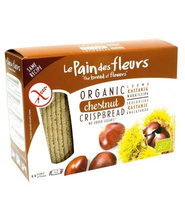 Le Pain Des Fleur Organic Chestnut Crispbread G Miss Spelt S Organics