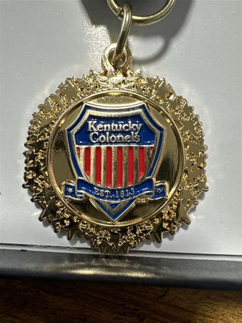 HONORABLE ORDER OF KENTUCKY COLONELS 2018 BLACK WHITE RIBBON MEDAL EBay