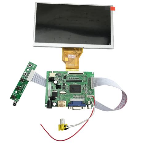 800 480 6 5inch Lcd Screen Lcd Driver Board HDMI VGA LCD Display Kit