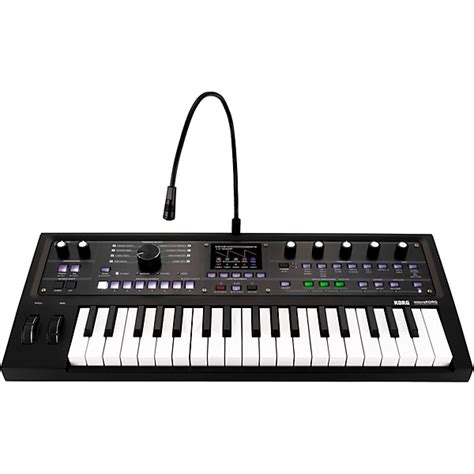 KORG MicroKORG 2 Keyboard Synthesizer Vocoder Limited Edition Black