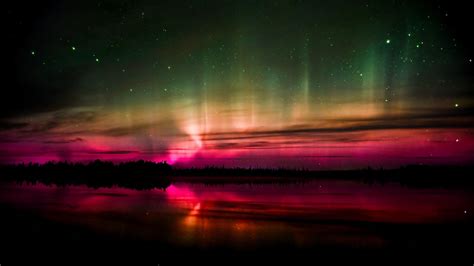 Aurora Borealis From Space Hd