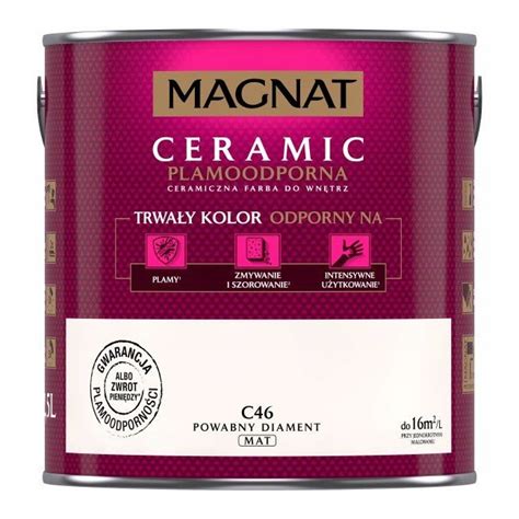 MAGNAT Ceramic Farba 2 5L C46 POWABNY DIAMENT 5903973127307 Cena