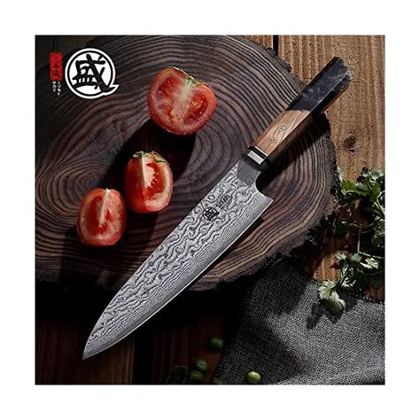 Mitsumoto Sakari Inch Japanese Gyuto Chef Knife Professional Hand