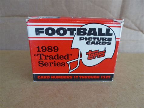 Mavin 1989 Topps Traded Football Complete Set