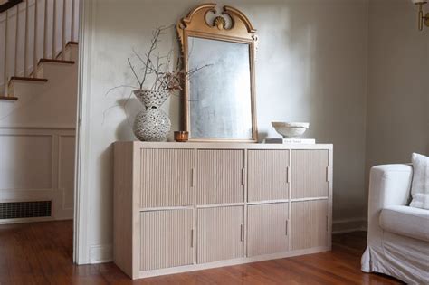 Fluted IKEA Kallax Shelf Tutorial | Hunker