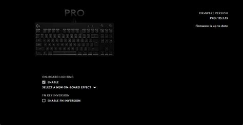 G Pro keyboard firmware : r/LogitechG