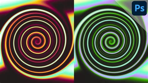 Gradient Swirl Abstract Spiral Twirl Filter Photoshop Tutorial Tips And Tricks Youtube