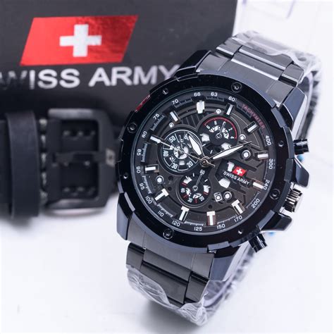 Jual Jam Tangan Pria Swiss Sa Fre Box Tali Kulit Gh Shopee Indonesia