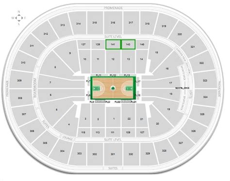 Td Garden Seating Chart View