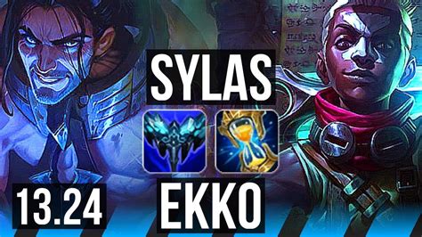 Sylas Vs Ekko Mid 916 Legendary 300 Games Na Challenger 13