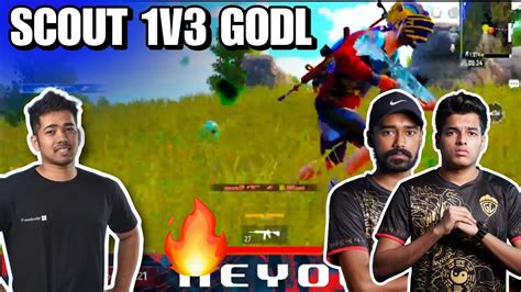 Scout 1v3 Godlike Tx Vs Godl Jod Zone YouTube