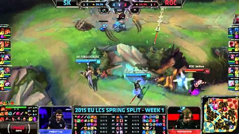 Highlights Sk Gaming Vs Roccat Eu Lcs Spring W D Sk Vs Roc