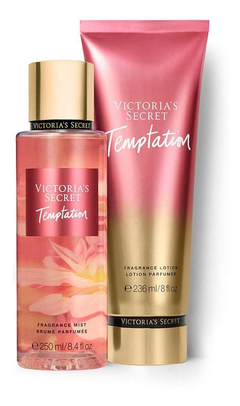 Set Victorias Secret Crema Y Body Locion Secret Temptation Envío Gratis