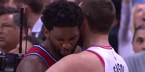 Joel Embiid cries after Kawhi Leonard's game-winning shot - Business ...