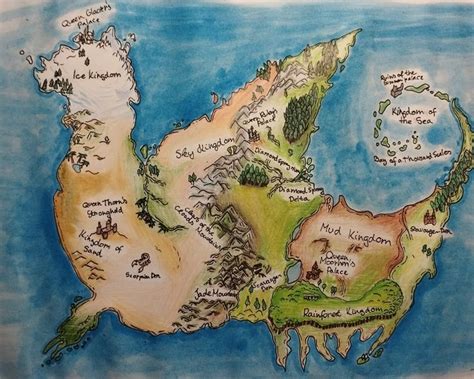 Wings Of Fire Pyrrhia Map