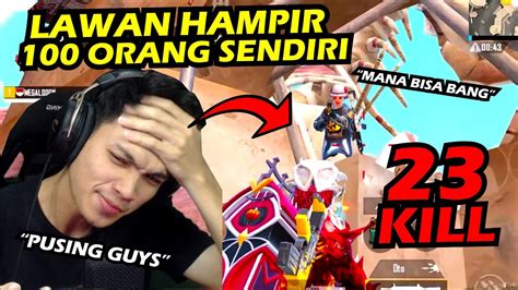 23 Kills Solo Vs Squad Hampir 100 Players Turun Bareng Pubg Mobile Indonesia Youtube