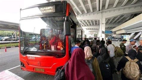 Transjakarta Kerahkan 15 Bus Untuk Angkut 420 WNI Penyitas Konflik