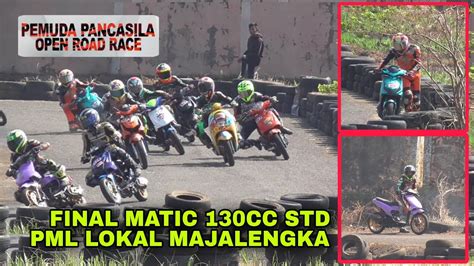 FINAL RACE MATIC 130CC STD PML LOKAL MAJALENGKA PEMUDA PANCASILA OPEN