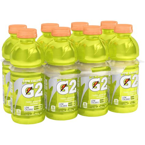 Gatorade G2 Thirst Quencher Low Calorie Sports Drink Lemon Lime 20 Fl