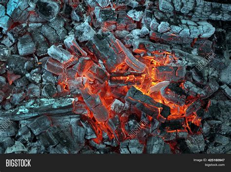 Coals Flames Hot Image Photo Free Trial Bigstock