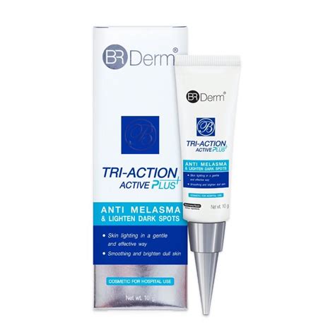 Br Derm Tri Action Active Plus Anti Melasma Lighten Dark Spots G