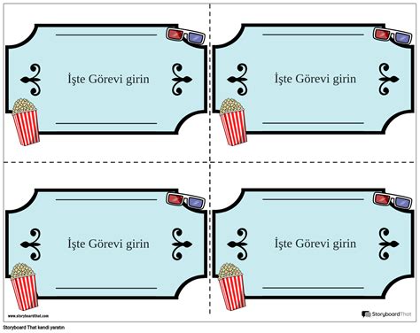 görev kartı şablonu 9 Storyboard by tr examples