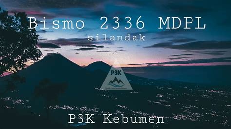 Pendakian Gunung Bismo 2336 MDPL Via Silandak YouTube