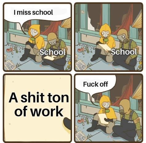 I miss the school bus : r/memes