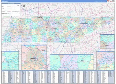 Maps Of Tennessee