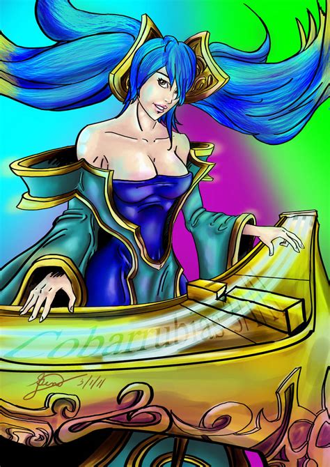 Sona Fanart Colored By Sideboard On Deviantart