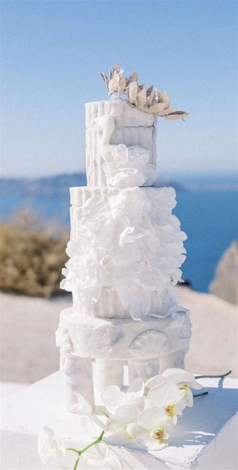 Artistic Masterpiece Wedding Cakes Santorini Goddess Cake