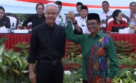 Alasan Pdip Pilih Mahfud Md Jadi Cawapres Ganjar Pendekar Hukum Dan