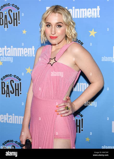 July 20 2019 San Diego California Usa Harley Quinn Smith Attends The Entertainment Weekly