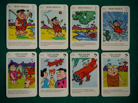 Toys From The Past Ass Familie Feuerstein Quartett Und Schwarzer Peter Nr