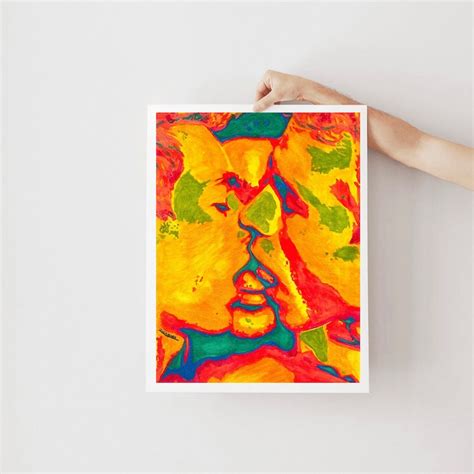 LGBT Art Homoerotic Art Male Gay Art Gay Mens Christmas Etsy